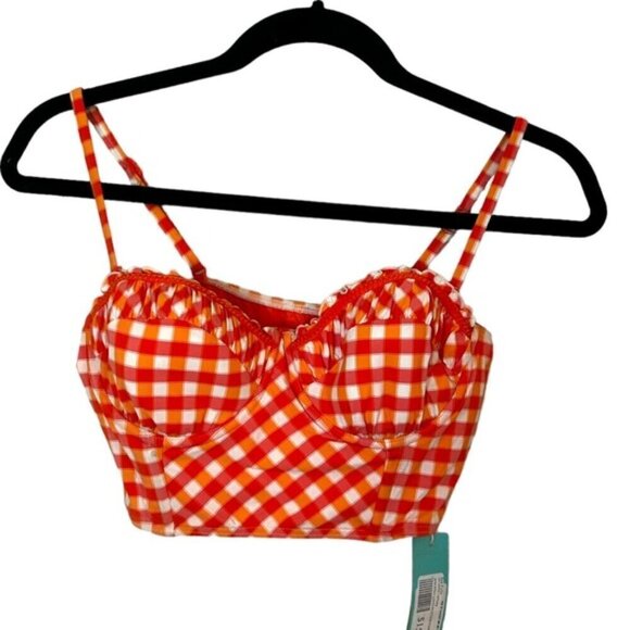 Seafolly Sophia Long Bustier Bikini with High Waisted Bottoms - Picture 3 of 13